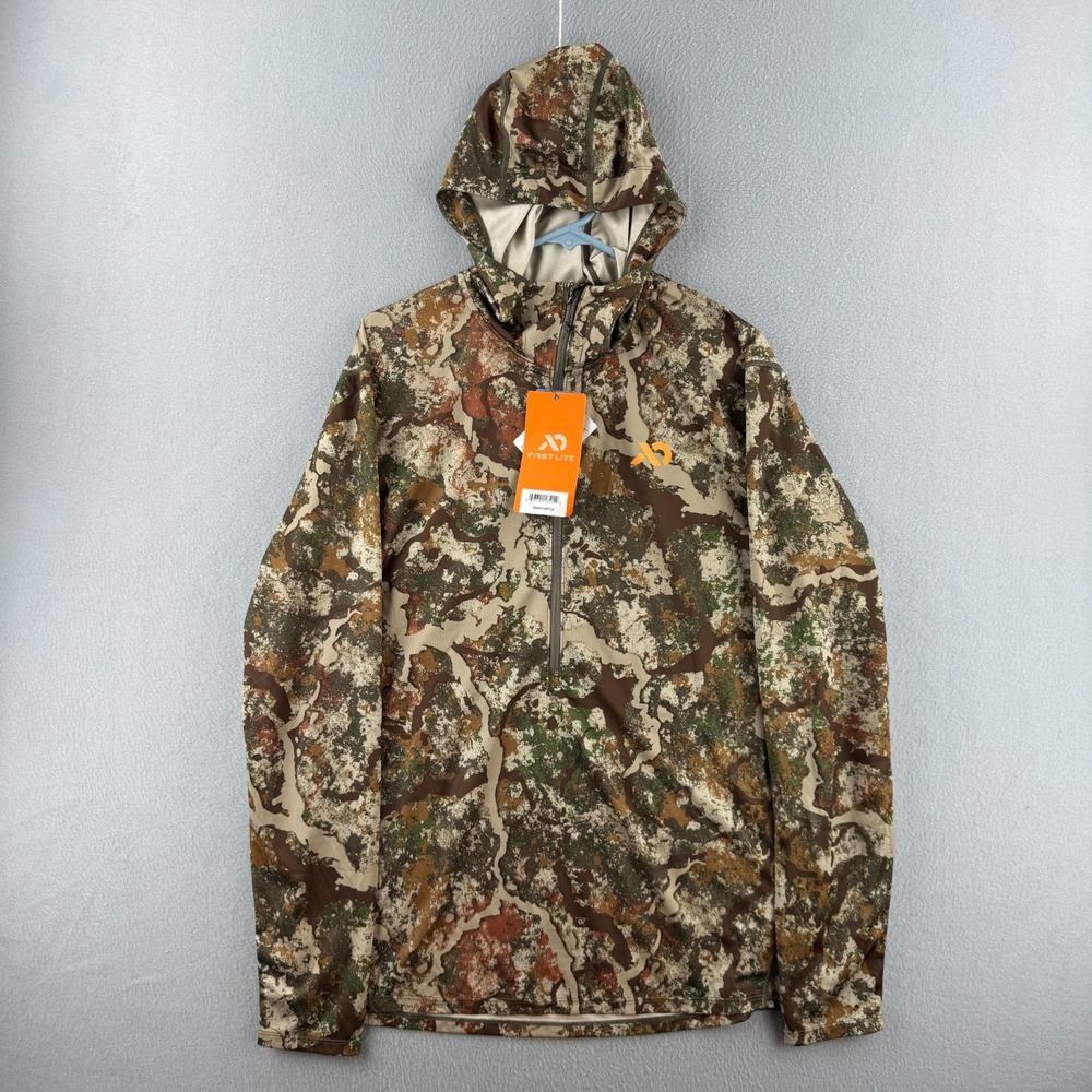First Lite Yuma Synthetic Hoodie Mens Large Specter Camo Lightweight Hunting